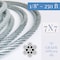 Laureola Industries 1/8" Stainless Steel Aircraft Wire Rope 304 Grade 7x7- 250 ft ZAG18-SS304-77-250 - alternate 2